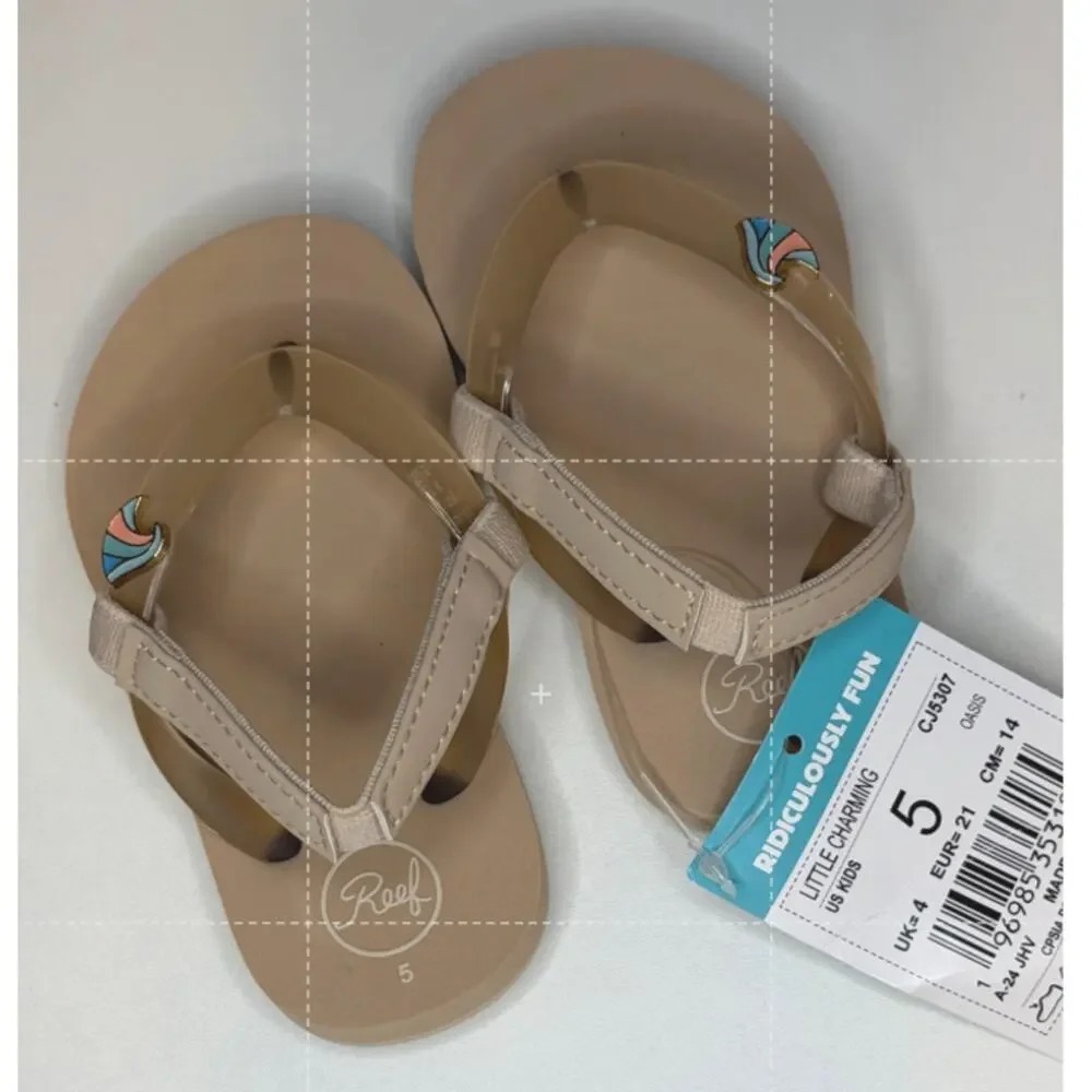 NWT Reef Kids Little Charming - Toddler Size 5